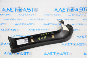 Right tailgate trim Jeep Cherokee KL 14-18 black, broken guide