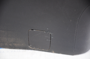 Console center armrest and cup holders Jeep Cherokee KL 14-23 black-gray, dry-cleanable, scratches