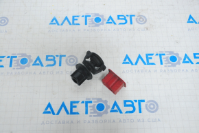Radiator cushion left upper Mercedes CLA 14-19 with fastening, rubber + plastic