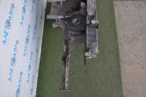 Quarter front left Jeep Cherokee KL 14-23 with central pillar, black, painted