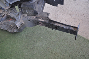 Quarter front left Jeep Cherokee KL 14-23 with central pillar, black, painted