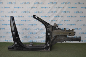 Jeep Cherokee KL 14-23 Front Right Quarter with Central Pillar, Black, Painted