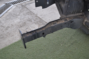 Jeep Cherokee KL 14-23 Front Right Quarter with Central Pillar, Black, Painted