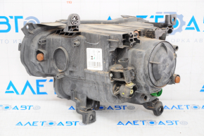 Headlight front right Jeep Cherokee KL 14-16 prerest, halogen, black, water damage