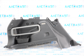 Left arch trim Jeep Cherokee KL 14-14 black, rubbed
