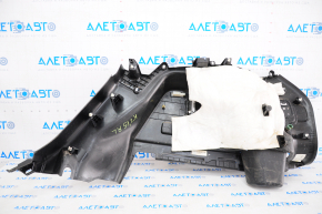 Left arch trim Jeep Cherokee KL 14-14 black, rubbed