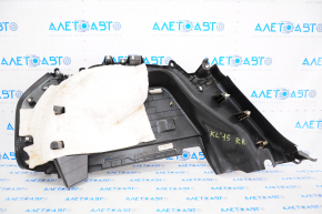 Right arch trim Jeep Cherokee KL 14-14 black, rubbed
