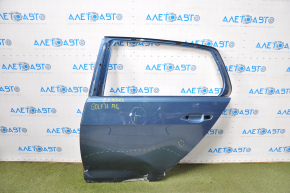 Door bare rear left VW Golf 15-21 5d blue LD5L, dented