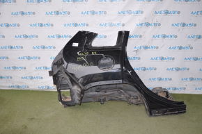 Quarter wing rear right Jeep Cherokee KL 14-18 black, pokes, painted