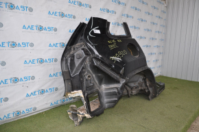Quarter wing rear right Jeep Cherokee KL 14-18 black, pokes, painted