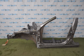 Front left quarter Kia Optima 11-16 graphite with central pillar