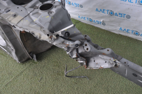 Front right quarter Kia Optima 11-16 graphite with central pillar, dented