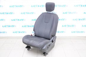 Driver's seat Chevrolet Equinox 10-12 without airbag, black, cloth, electric, worn