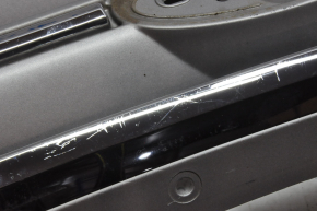 Radiator grill grill Ford Escape MK3 17-19 rest gray with chrome, without emblem, scratches