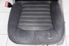 Driver's seat Ford Fusion mk5 13-15 without airbag, electric, cloth black, for dry cleaning
