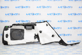 Right arch trim Chevrolet Equinox 10-17 black, rubbed, for subwoofer