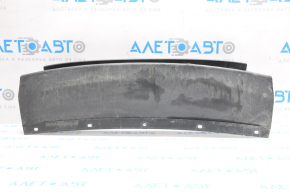 Lower grille of the front bumper central Honda Civic X FC 16-18 is pressed, torn