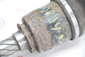 Drive axle rear left Subaru Forester 14-18 SJ 2.5, 2.0 automatic transmission rusty
