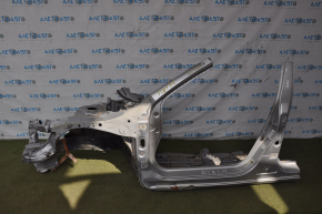 Front left quarter Honda Accord 13-17 silver with central pillar, dented