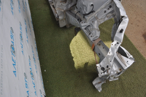 Front left quarter Honda Accord 13-17 silver with central pillar, dented