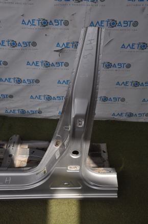 Front left quarter Honda Accord 13-17 silver with central pillar, dented