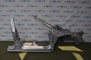 Front quarter right Honda Accord 13-15 silver with central pillar