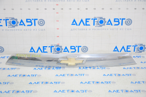 Trunk door molding Chevrolet Equinox 10-15 pre-rest, with emblem, chrome, under camera