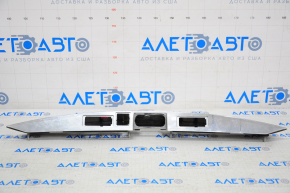 Trunk door molding Chevrolet Equinox 10-15 pre-rest, with emblem, chrome, under camera