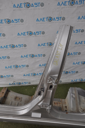 Quarter wing rear left Mitsubishi Galant 04-07 silver with central pillar