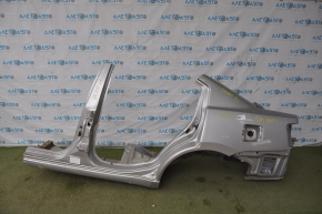 Quarter wing rear left Mitsubishi Galant 04-07 silver with central pillar