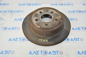 Brake disc rear right Chevrolet Equinox 10-17 AWD 305/19mm rusty