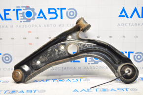 Lower front right arm Fiat 500 12-17 torn silent block and boot