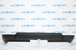 Rear bumper lip Chevrolet Equinox 10-15 prerest, under one pipe, rubbed, TAIWAN