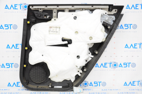 Door trim card rear left Chevrolet Equinox 10-17 black, scratches
