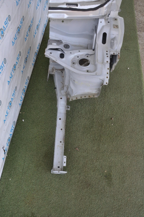 Front left quarter Kia Sorento 10-15 silver, drilled gun, dented
