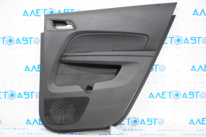 Door trim card rear right Chevrolet Equinox 10-17 black, scratch