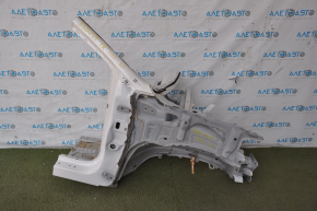 Front right quarter Lincoln MKX 16-18 white dented side member