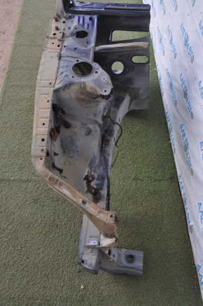 Front right quarter Lexus ES350 07-10 blue, dented