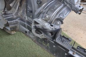 Front left quarter Mercedes CLA 14-19 graphite dented side member