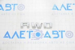Emblem inscription AWD tailgate Chevrolet Equinox 10-15 prerest