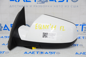 Left side mirror complete Chevrolet Equinox 10-14 5 pins, heated, white, scale