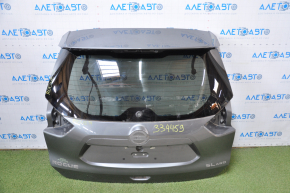Bare trunk door with glass Nissan Rogue 14-18 graphite KAD, for electric drive