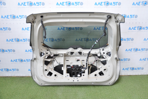 Bare trunk door with glass Nissan Rogue 14-18 graphite KAD, for electric drive