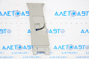 Center pillar trim upper belt left Chevrolet Equinox 10-17 gray, worn