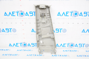 Center pillar trim upper belt right Chevrolet Equinox 10-17 gray, worn