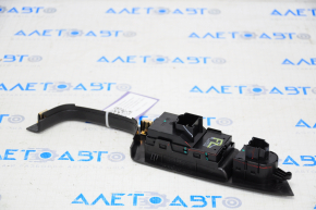 Front left window lift control Chevrolet Equinox 10-17 with overhead cover, black