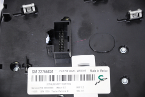 Chevrolet Equinox 10-11 prerest control panel, without navigation, without climate control, without heating