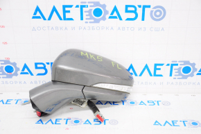 Left side mirror complete Ford Fusion mk5 13-20 7 pins, turn signal, heating, backlight, graphite, scale on mirror element