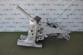 Quarter front right Mercedes W221 silver