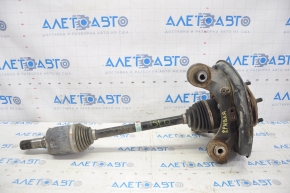 Drive axle rear left Toyota Sequoia 08-16 with trunnion and hub, bent trunnion